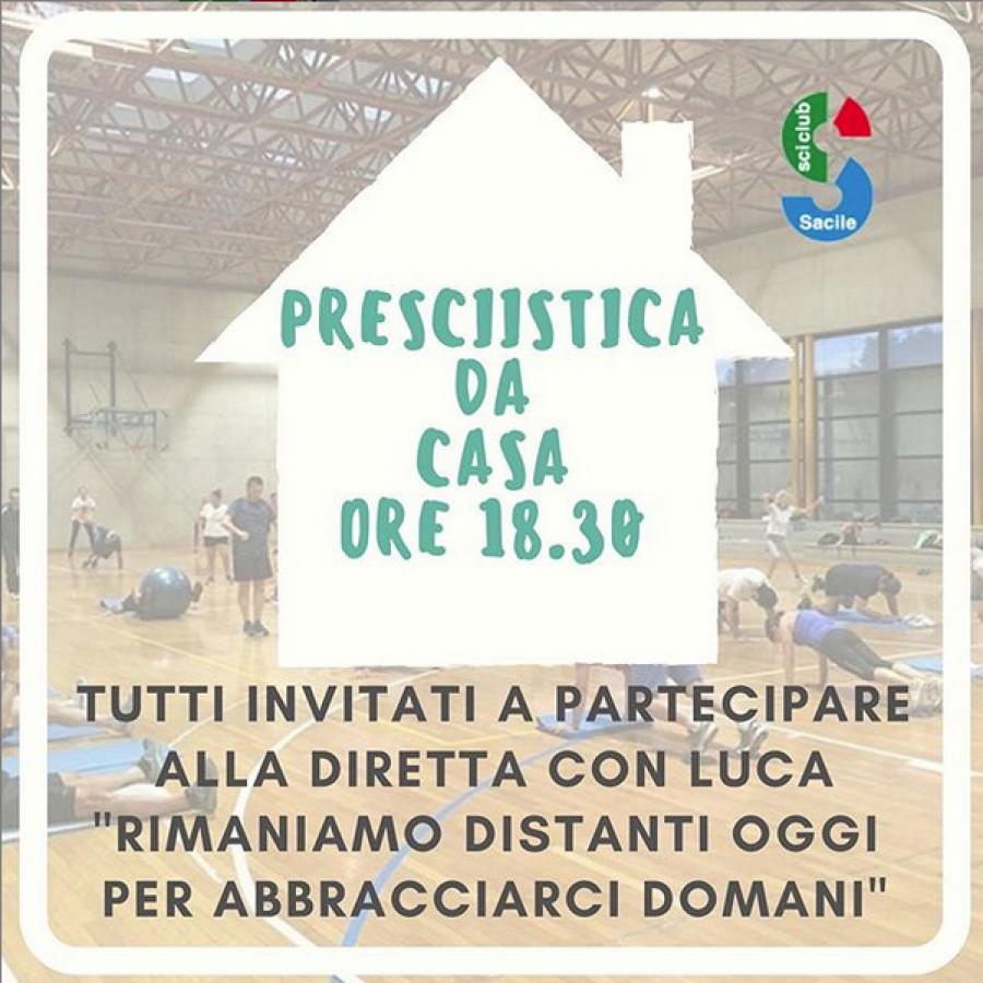 Diretta Instagram Presciistica